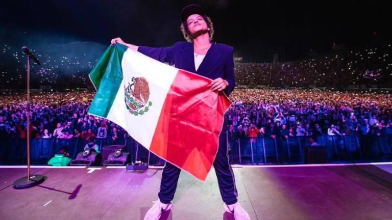 Bruno Mars se presenta en México, donde ofrecerá tres conciertos.