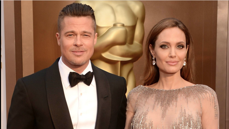 Brad Pitt y Angelina Jolie.