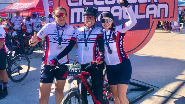 Pedalistas disfrutan del Ciclotour Mazatlán 2021