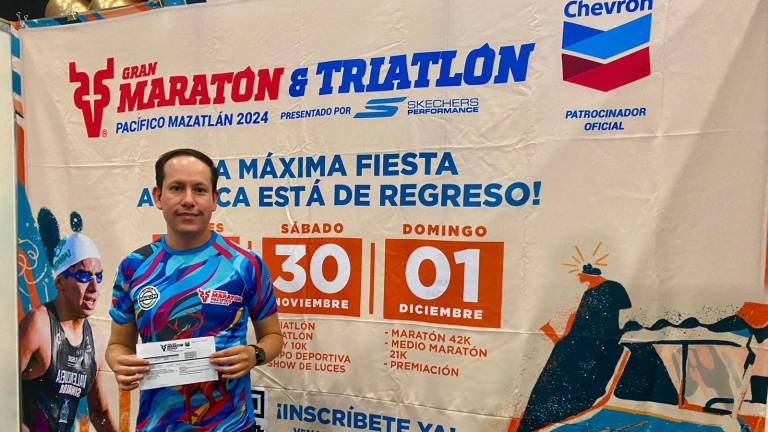 Corredores de todo el país confirman su asistencia al Gran Maratón y Triatlón Chevron Mazatlán 2024