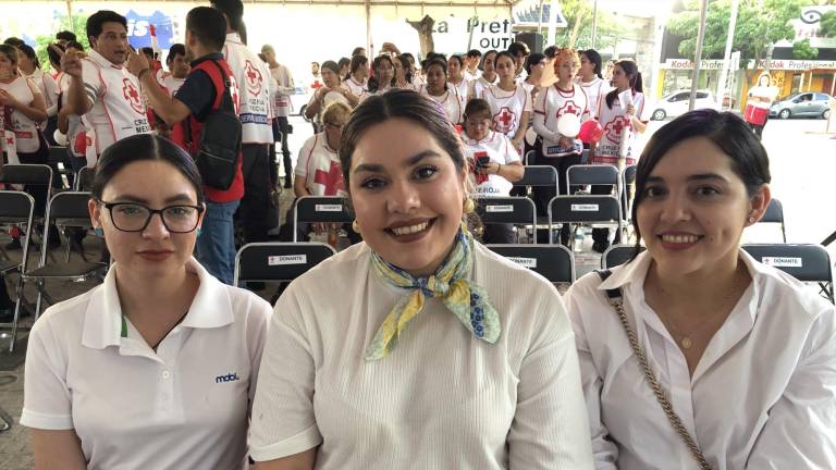 Juntos alcanzan la meta de Cruz Roja Delegación Sinaloa