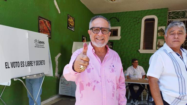 José Antonio Toledo Ortiz no falta a su cita con el voto.