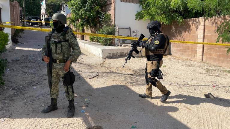 Catean inmueble y rescatan a persona privada de la libertad en Culiacán