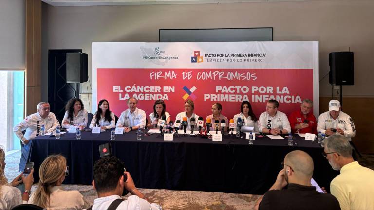 Fuerza y Corazón por Sinaloa firma compromiso para el Cáncer en la Agenda y Pacto por la Primera Infancia