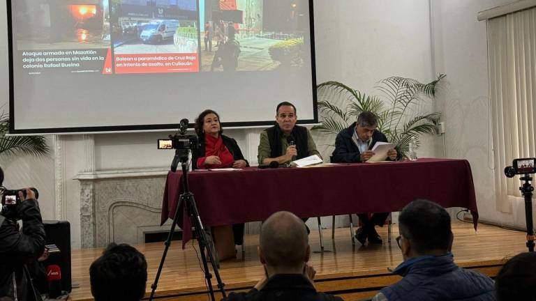 Representantes de la sociedad civil de Culiacán exponen en la Ciudad de México el impacto de la violencia y la urgencia de apoyos.