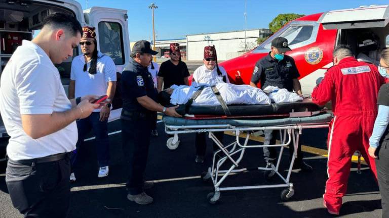 Apoya Club Shriners a menor que sufrió quemaduras en Mazatlán