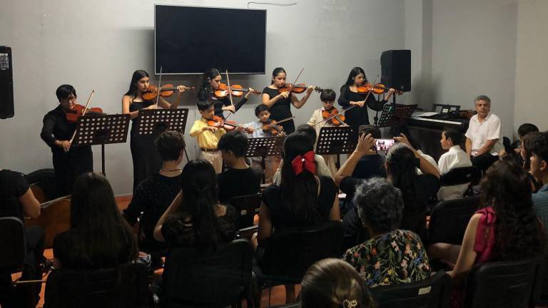 El concierto se llevó a cabo en el Museo de Arte de Mazatlán.