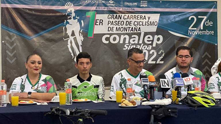 Conalep anuncia Gran Carrera y Paseo de Ciclismo de Montaña a beneficio del albergue estudiantil de Mocorito