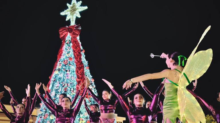 La Academia Stange Dance presentó un espectáculo en la explanada municipal.