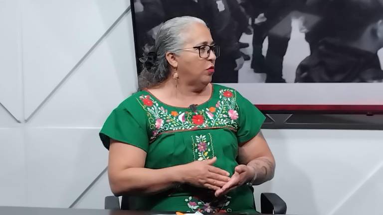 María Isabel Cruz Bernal, de Sabuesos Guerreras, en Noticiero Noroeste.