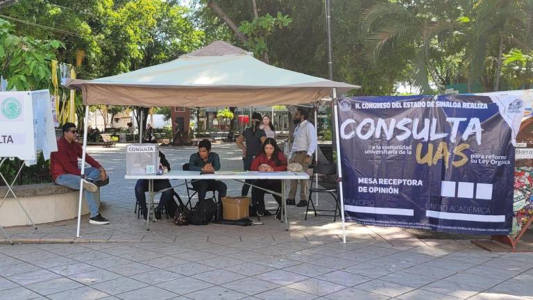 En la mesa de consulta sobre la Ley Orgánica de la UAS, piden transparencia en becas de desempeño.