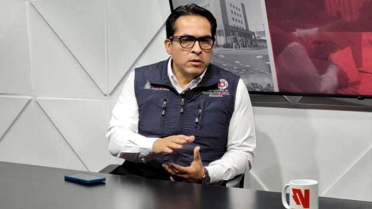 Roy Aurelio Navarrete Cuevas, director del Instituto Estatal de Protección Civil de Sinaloa