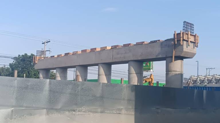 Avanza la construcción del puente Libramiento-Colosio a 9 meses de su comienzo