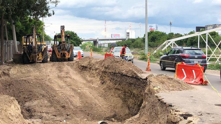 El tramo que estará cerrado a la circulación es el que está atrás del Country Club, en Culiacán.