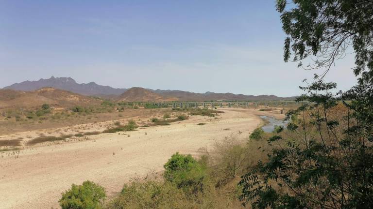 El Río Baluarte vive un crítico momento de estiaje