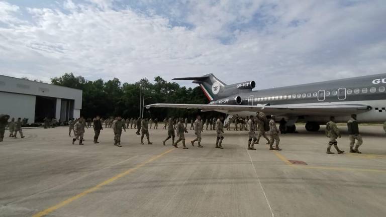 Arriban más elementos de Fuerzas Especiales del Ejército Mexicano