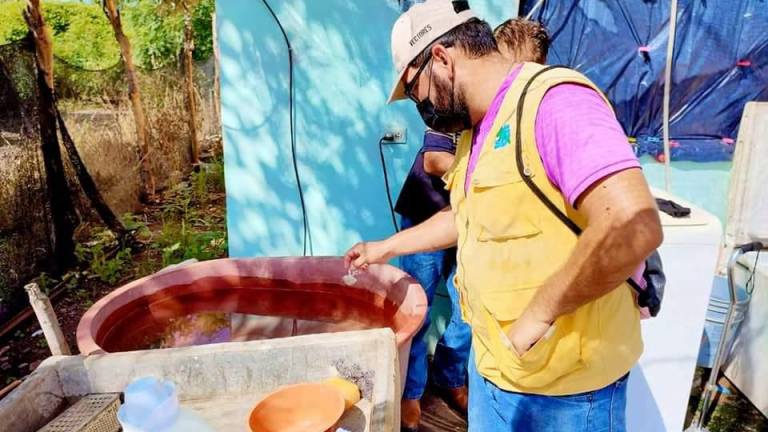 Se invita a la ciudadanía a cooperar para combatir el dengue en Elota.