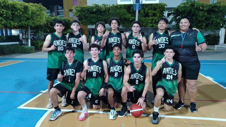 Colegio Andes alcanza la cima del baloncesto de la Olimpiada Deportiva Estudiantil