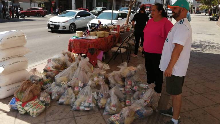 En Culiacán, reportan buen avance de la colecta de alimentos para comunidades Tarámaris