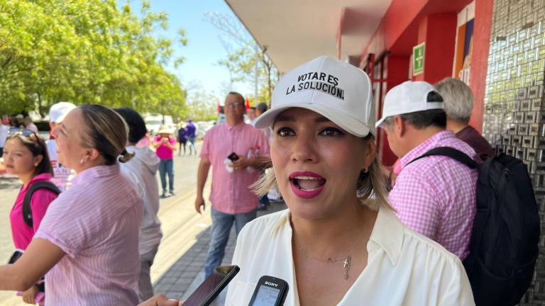 La marcha, deseo ciudadano de un cambio en Culiacán, dice Erika Sánchez