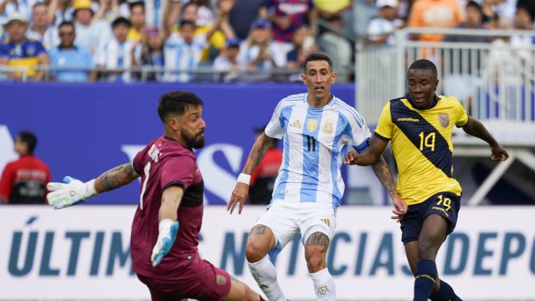 Ángel Di María marcó el único gol del encuentro.