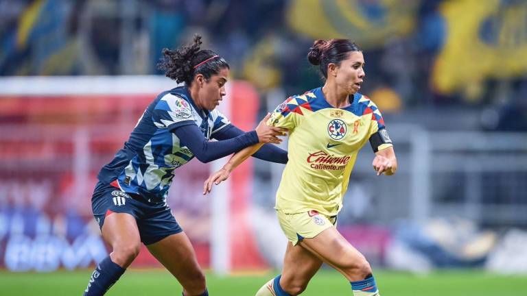 Las Águilas del América vuelan en casa en la final de ida de la Liga MX Femenil