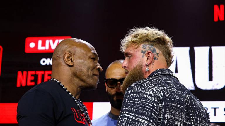 Jake Paul se enfrentará a Mike Tyson este sábado.