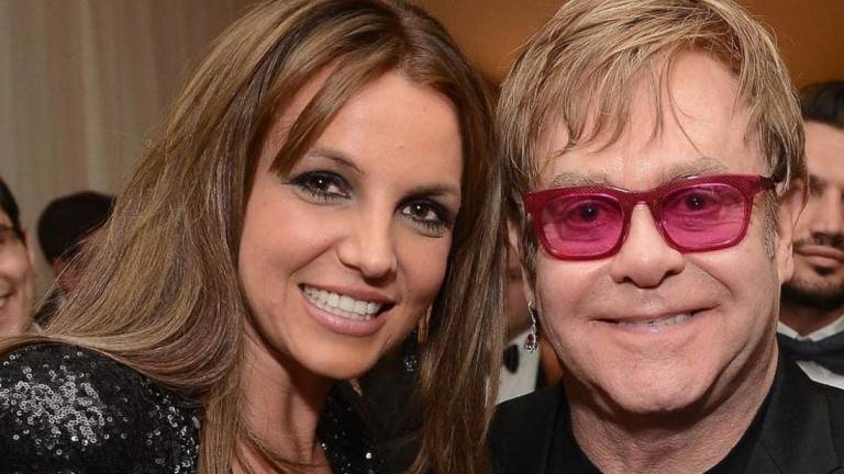 Graba Britney Spears canción junto a Elton John