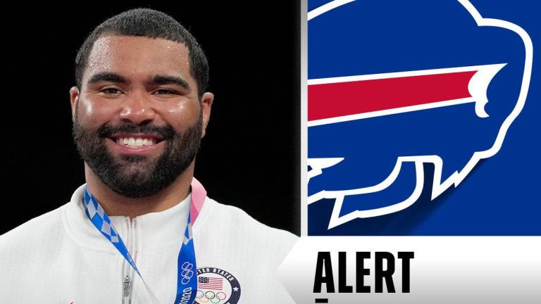 Bills firman a campeón olímpico de lucha libre Gable Steveson