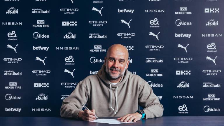 Pep Guardiola renueva contrato con el Manchester City.