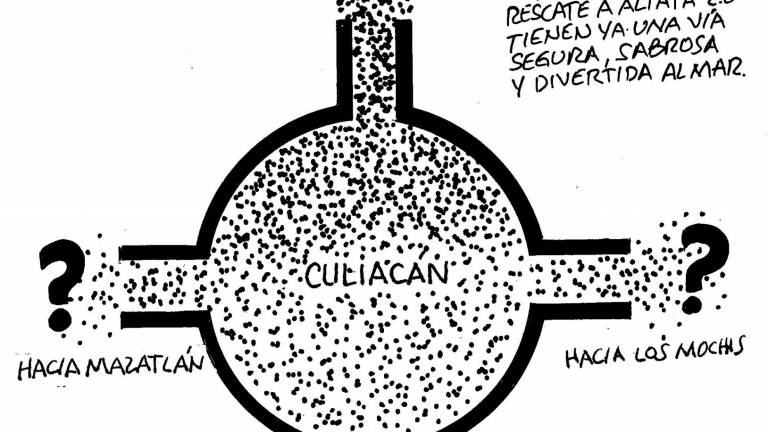 Hoy la vía más segura de salida de Culiacán es hacia Altata