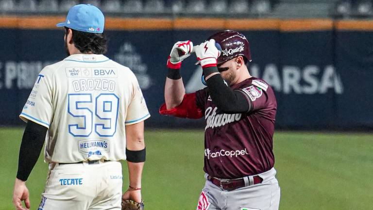 Esteban Quiroz aportó par de anotadas en el triunfo de Tomateros de Culiacán en el Palacio Sultán.