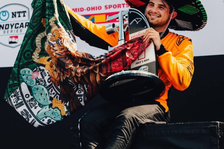 Pato O’Ward rompe ayuno y gana carrera de Mid Ohio en la IndyCar Series