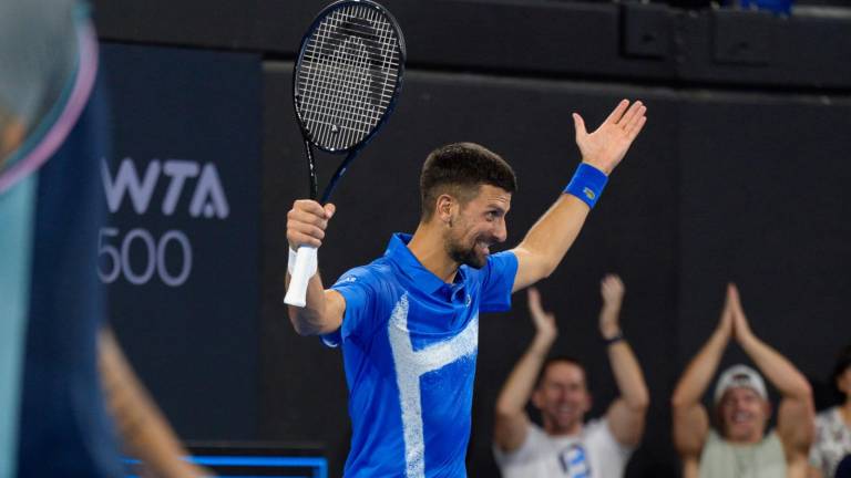 Novak Djokovic ha demostrado su capacidad en el Internacional de Brisbane.