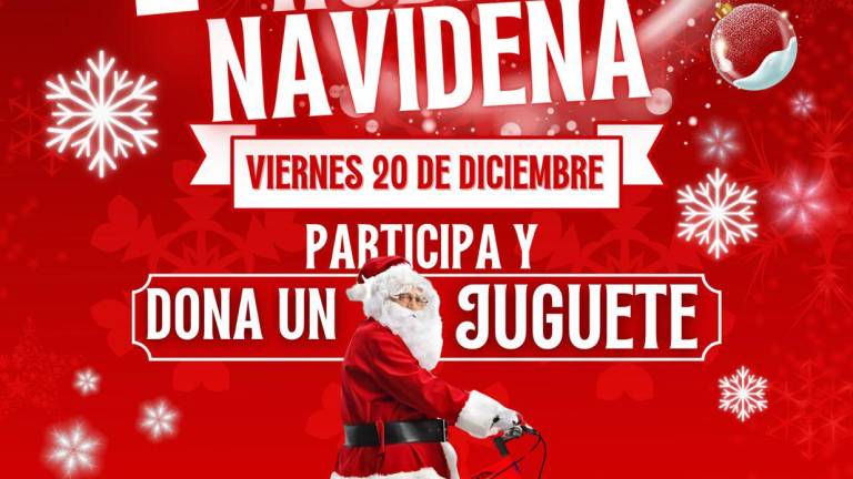 Invitación a la Rodada Navideña en Rosario.