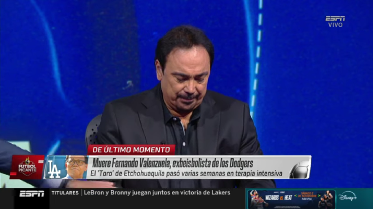 Hugo Sánchez llora la muerte de Fernando Valenzuela (VIDEO)