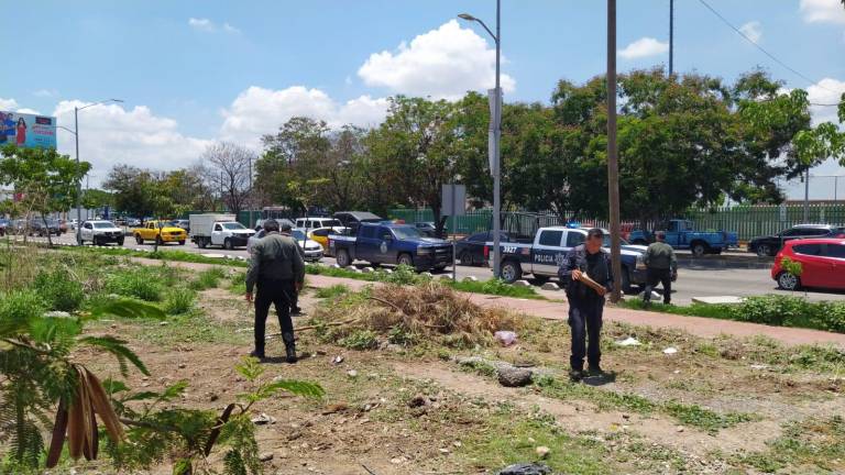 Los restos estaban a unos metros del puente Rolando Arjona y bulevar Milenio, del Desarrollo Urbano Tres Ríos.