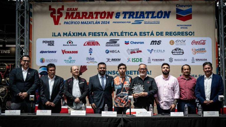 El Gran Maratón y Triatlón Mazatlán son presentados a nivel nacional.