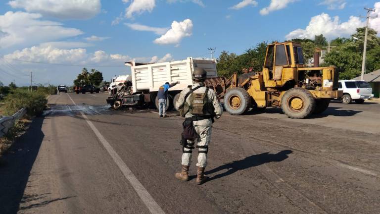 Levanta Ejército Mexicano y Guardia Nacional bloqueos en la maxipista Culiacán-Mazatlán