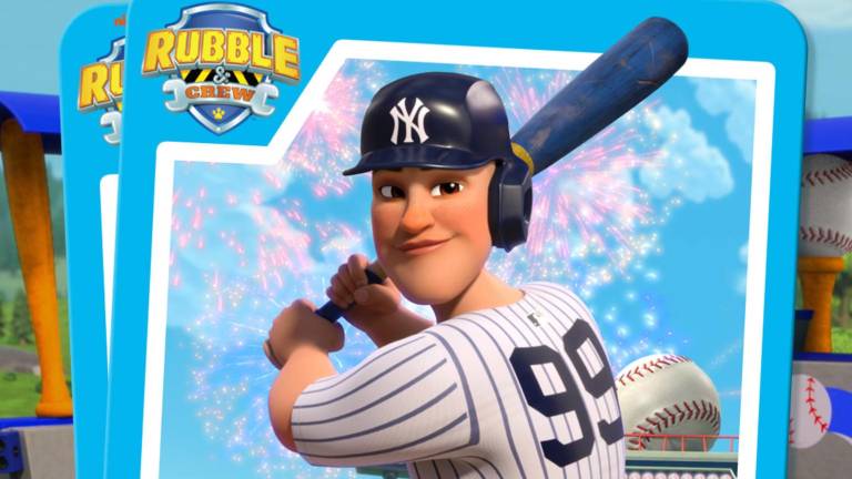 Aaron Judge aparece como invitado en el programa ‘Rubble &amp; Crew’