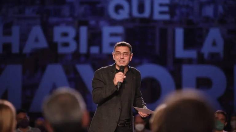 Juan Carlos Monedero forma parte del equipo que apoya la aspiración de Adán Augusto López a la candidatura presidencial.