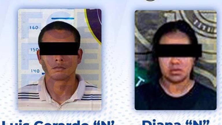 Luis Gerardo ‘N’ y Diana ‘N’ fueron detenidos en Acapulco.