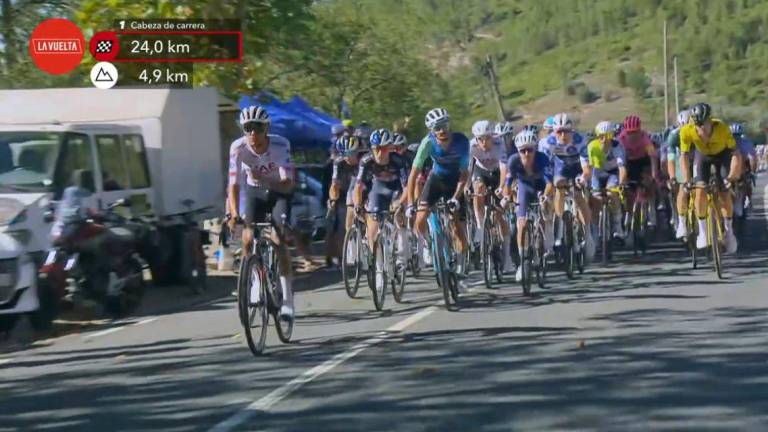 Mexicano Isaac del Toro, 74º en la segunda etapa de La Vuelta a España