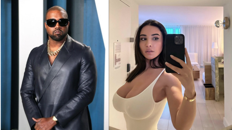 Kanye West y Lauren Pisciotta.