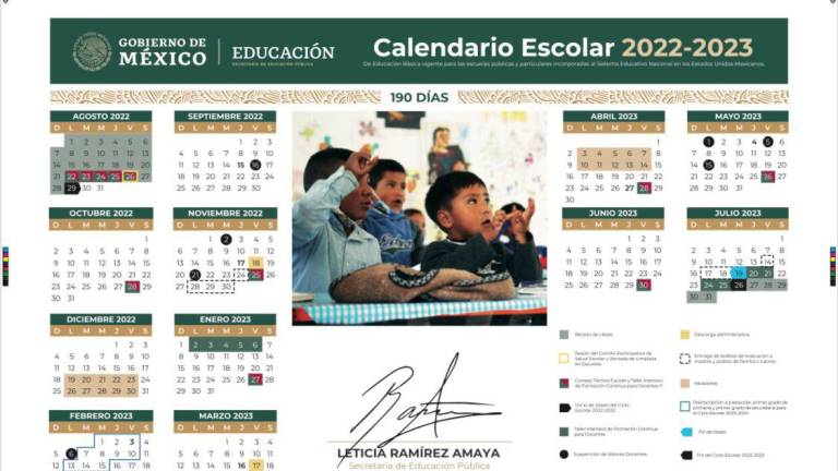 El calendario estatal tendrá una serie de cambios, entre los cuales se encuentra la fecha del fin del ciclo escolar.