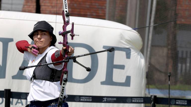 Alejandra Valencia y compañía van por medalla en la prueba por equipos femenil.