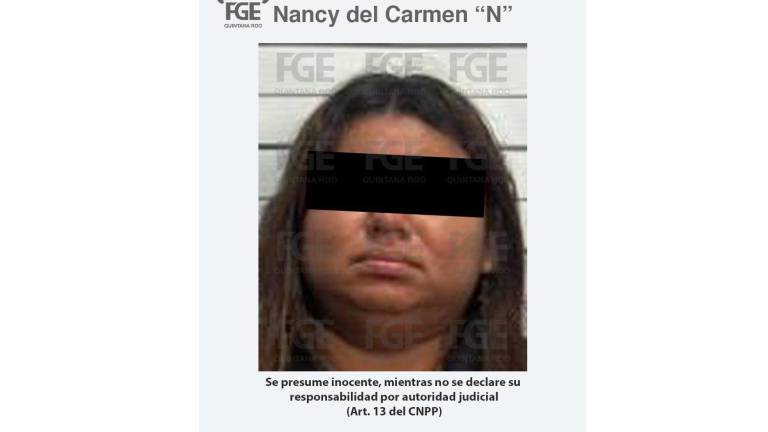 Nancy del Carmen “N” fue detenida en Quintana Roo.