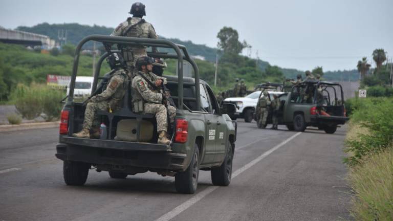 Al sur de Culiacán se registró un enfrentamiento armado la tarde de este jueves.