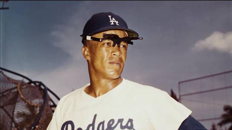 Maury Wills fue un pelotero histórico de los Dodgers de Los Ángeles.