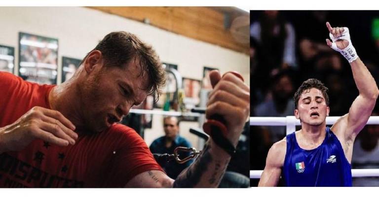 Canelo Álvarez está al pendiente de la actuación del mazatleco en París 2024.